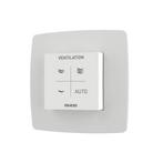 Duco vocht ruimtesensor met bediening wit - bedraad -, Doe-het-zelf en Verbouw, Ventilatie en Afzuiging, Ophalen of Verzenden