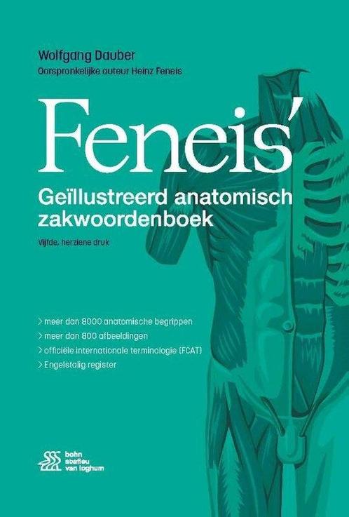 9789036826846 Feneis Geillustreerd anatomisch zakwoordenboek, Boeken, Studieboeken en Cursussen, Zo goed als nieuw, Verzenden