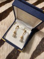 Ottaviani - Cocktail oorbellen - 14 karaat Geel goud Parel -, Sieraden, Tassen en Uiterlijk, Antieke sieraden