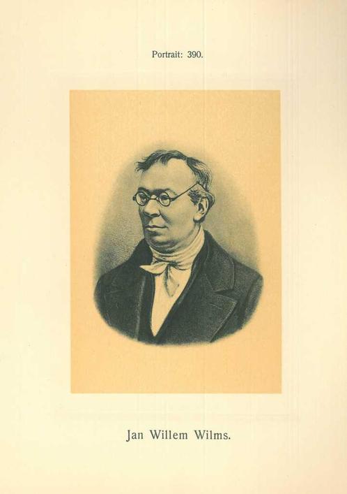 Portrait of Johann Wilhelm Wilms, Antiek en Kunst, Kunst | Etsen en Gravures