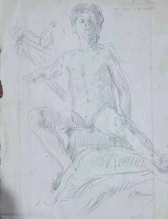 Antonio Mancini (1852-1930), Attr. - Studio, Antiek en Kunst, Kunst | Schilderijen | Klassiek