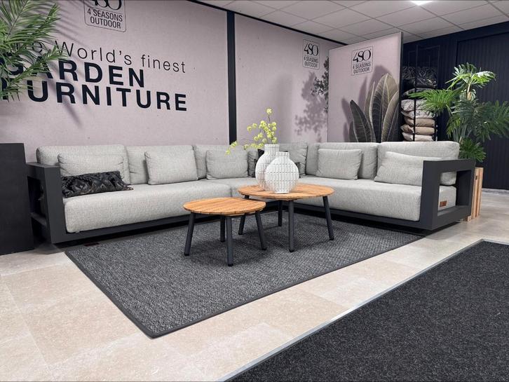 4SO Metropolitan/Mindo loungeset rechts (5-delig) -, Tuin en Terras, Tuinsets en Loungesets, Loungeset, Nieuw, Hout, Verzenden