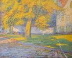 Maurice Van Middel (1886-1952) - Béguinage de Bruges, Antiek en Kunst, Kunst | Schilderijen | Klassiek