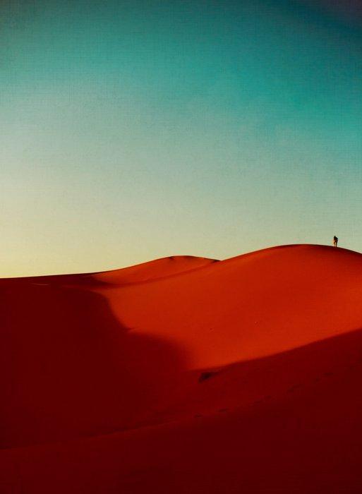 Viet Ha Tran - Sunset on the Sahara II, Antiek en Kunst, Kunst | Designobjecten