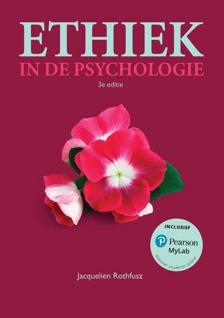 9789043036344 Ethiek in de psychologie, 3e editie met MyL..., Boeken, Schoolboeken, Zo goed als nieuw, Verzenden