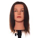 HeadsUp  Kappershoofd Connie  Bruin Haar  30 cm, Verzenden, Nieuw