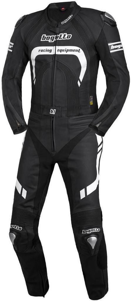Bogotto Assen Zwart Wit 2-Delig Motorpak, Motoren, Kleding | Motorkleding, Heren, Nieuw met kaartje, Combipak, Verzenden