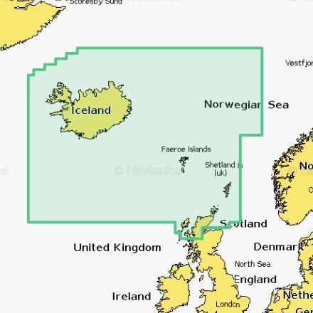 Navionics Waterkaart Platinum+ Regular NPEU043R IJsland tot, Watersport en Boten, Navigatiemiddelen en Scheepselektronica, Nieuw