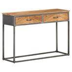 vidaXL Wandtafel 110x35x75 cm massief acaciahout, Verzenden, Nieuw