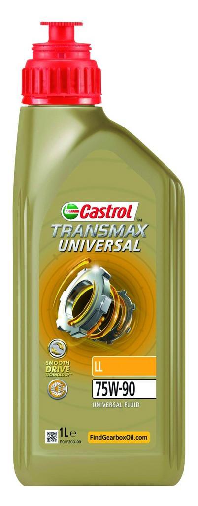 Castrol Transmax Universal LL 75W90 1 liter, Auto diversen, Onderhoudsmiddelen, Ophalen of Verzenden