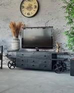 Industriele tv meubels kasten dressoirs tafels *Woonwinkel*, Huis en Inrichting, Kasten | Dressoirs, Nieuw, Industrieel, Met deur(en)