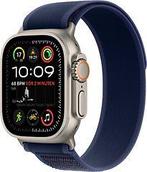 Apple Watch Ultra 2 49 mm titanium kast naturel op, Verzenden, Zo goed als nieuw