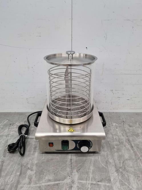 RVS Hotdogkoker Hotdogwarmer Hotdog 230V Horeca, Zakelijke goederen, Horeca | Keukenapparatuur, Gebruikt, Ophalen of Verzenden