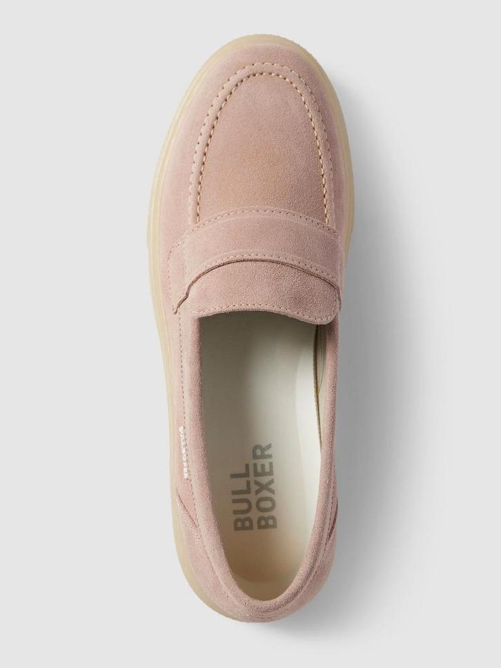 2dekans | Bullboxer Penny Loafers Lichtroze - Met - 42, Kleding | Dames, Schoenen, Zo goed als nieuw, Ophalen of Verzenden