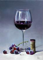 Alexander Nakonechny (1971) - Glass of red wine