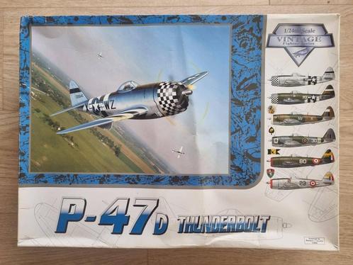 Vintage Fighter Series VF2404 P-47D Thunderbolt D-25/D-27, Hobby en Vrije tijd, Modelbouw | Vliegtuigen en Helikopters, Verzenden