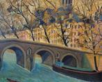 Franse school (XX) - Pont Marie, París