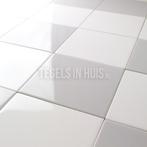 Wandtegels licht grijs glans 15x15 wandtegel tegeloutlet, Nieuw, Ophalen of Verzenden, 10 m² of meer, Wandtegels