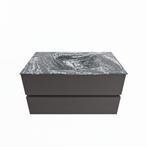 MONDIAZ VICA-DLUX 90cm badmeubel onderkast Dark grey 2, Ophalen of Verzenden, Nieuw, Bad