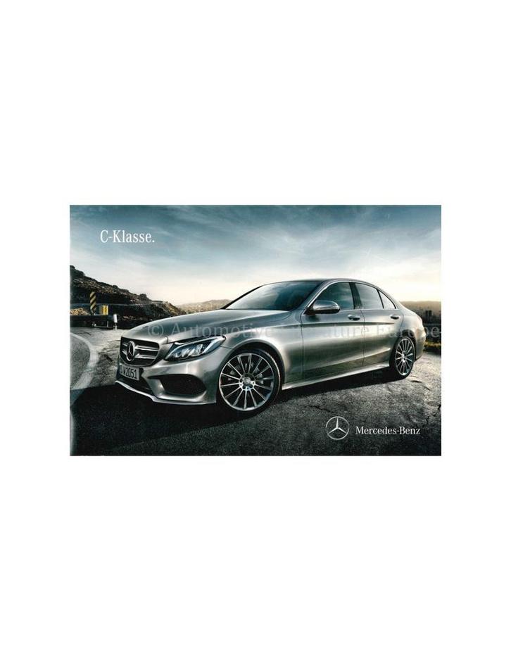 2014 MERCEDES BENZ C KLASSE BROCHURE NEDERLANDS, Boeken, Auto's | Folders en Tijdschriften