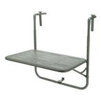 Balkontafel | Gardalux | 60 x 43 cm (Inklapbaar, Groen), Tuin en Terras, Verzenden, Nieuw