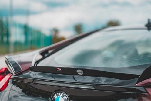 Maxton Design Central Cap Zwart Spoiler BMW I8 B3693, Auto-onderdelen, Carrosserie en Plaatwerk, Nieuw, BMW, Achter