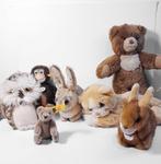 Steiff - Pluche dier Steiff bear,owl,monkey,cat,rabbit -, Antiek en Kunst, Antiek | Speelgoed