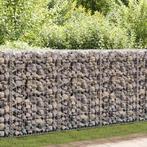 vidaXL Schanskorf wand 630x30x100 cm gegalvaniseerd staal, Verzenden, Nieuw, IJzer, 1 tot 2 meter