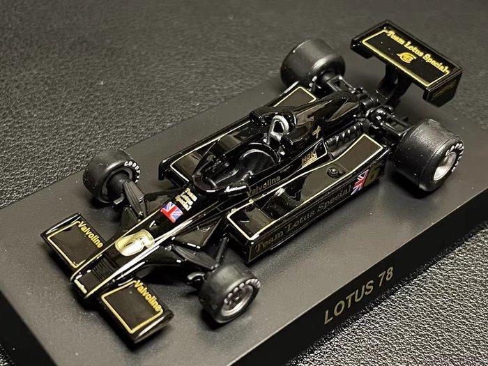 Kyosho 1:64 - Modelauto - Lotus 78, Hobby en Vrije tijd, Modelauto's | 1:5 tot 1:12