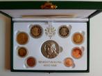 Vaticaan. Proof Set 2010 (incl. Silbermedaille) (Zonder, Postzegels en Munten, Munten | Europa | Euromunten