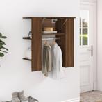 vidaXL Halmeubel 97,5x37x99 cm bewerkt hout bruin, Verzenden, Nieuw