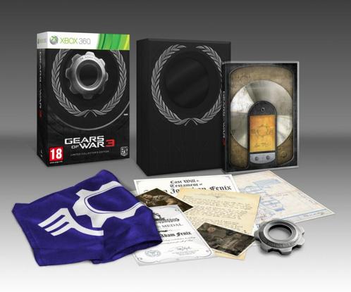 Gears of War 3 (Limited Edition) (incompleet) (Xbox 360), Spelcomputers en Games, Games | Xbox 360, Gebruikt, Vanaf 12 jaar, Verzenden