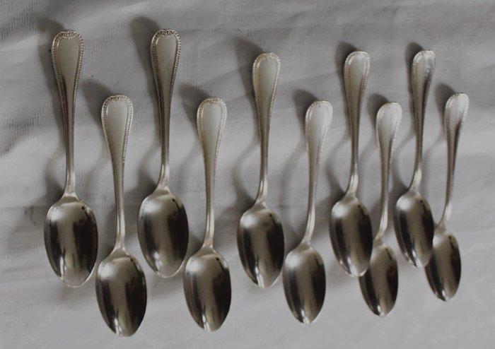 Christofle - Lepel (10) - .950 zilver, Antiek en Kunst, Antiek | Goud en Zilver