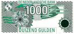 Bankbiljet 1000 gulden 1994 Kievit Zeer Fraai, Postzegels en Munten, Bankbiljetten | Nederland, Verzenden