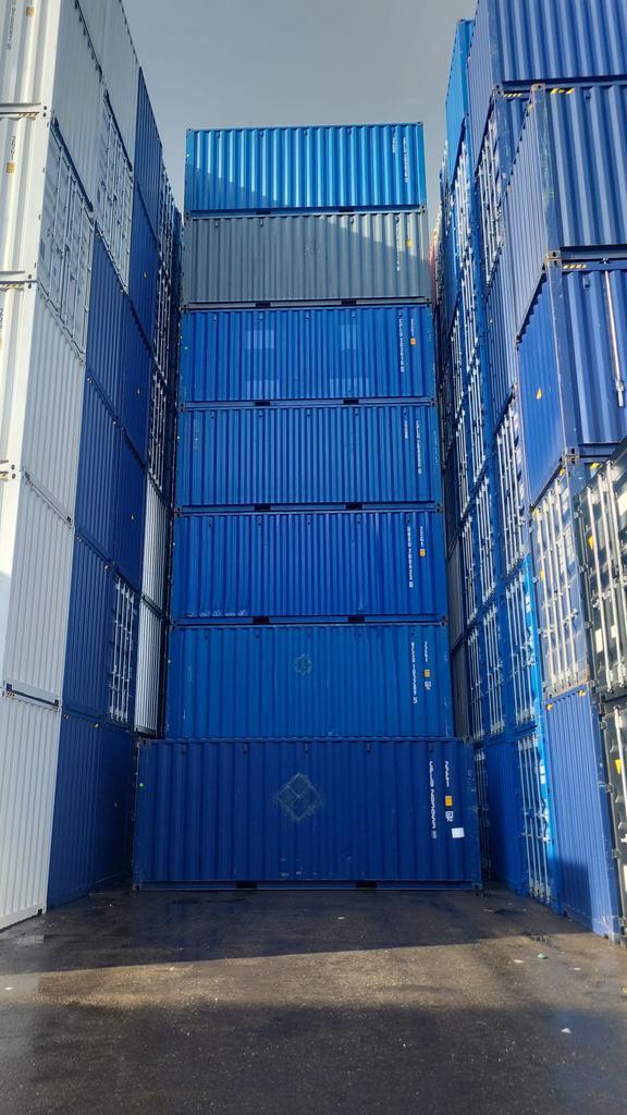 Actie: gebruikte 20ft containers | extra scherp geprijsd, Zakelijke goederen, Machines en Bouw | Keten en Containers