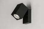 Rietveld Wandlampen - Zwart - Metaal, Aluminium, Huis en Inrichting, Lampen | Wandlampen, Verzenden, Nieuw