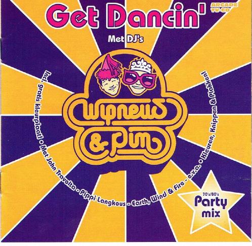 cd - Various - Get Dancin met DJs Wipneus &amp; Pim, Cd's en Dvd's, Cd's | Overige Cd's, Zo goed als nieuw, Verzenden