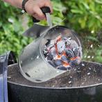 HI Barbecuestarter met handvat 16,5 cm zilverkleurig, Nieuw, Verzenden