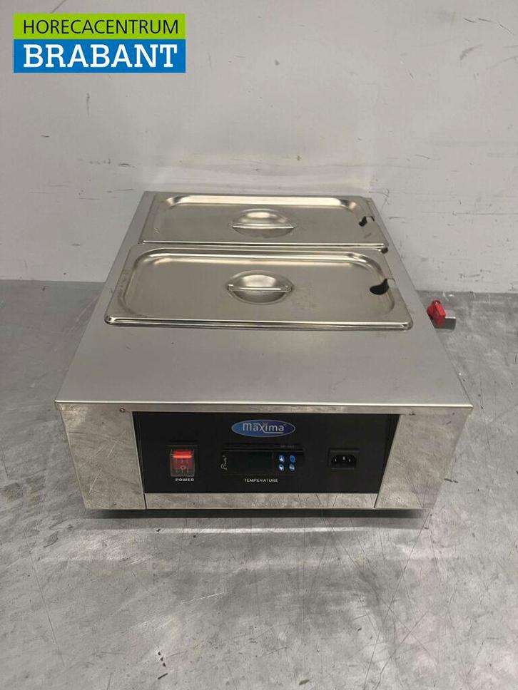RVS Chocoladesmelter Chocoladewarmer Sauzenwarmer 2 x 1/3 GN, Zakelijke goederen, Horeca | Keukenapparatuur, Nieuw in verpakking