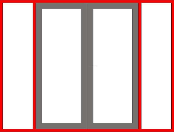 Tuindeuren hout Houten kozijnen Kozijn hardhout Ook met glas, Doe-het-zelf en Verbouw, Kozijnen en Schuifpuien, Nieuw, Hout, Deurkozijn