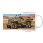Beker - Willys Jeep WW2- US Army NIEUW, Huis en Inrichting, Ophalen of Verzenden, Nieuw