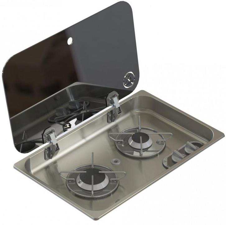 Navy Load Kookplaat 2-Pits 530x326, Caravans en Kamperen, Camper-accessoires, Ophalen of Verzenden