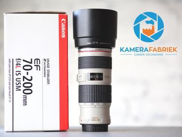 Canon EF 70-200mm f/4L IS USM - Incl. 1 jaar garantie! beschikbaar voor biedingen