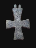 Byzantijns Brons, Very Interesting Lot of 2 Pcs Hanger