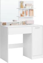 Nieuw-Vasagle-Kaptafel-Makeuptafel-80 x 40 x 132 cm, Huis en Inrichting, Tafels | Kaptafels, Ophalen, 100 tot 150 cm, Nieuw, 50 tot 100 cm