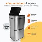 2dekans | Goliving Automatische Prullenbak Afvalscheiding 72, Ophalen of Verzenden, Gebruikt