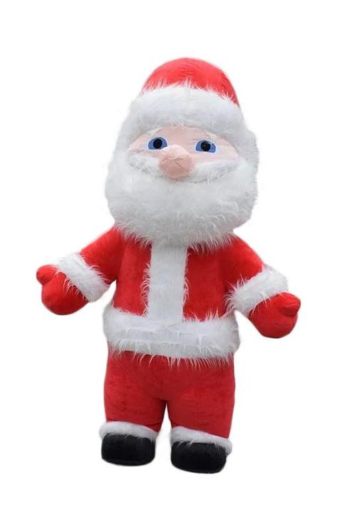KIMU® Groot Opblaas Kostuum Kerstman 2.6 Meter Opblaasbaar P, Kleding | Heren, Carnavalskleding en Feestkleding, Kleding, Nieuw