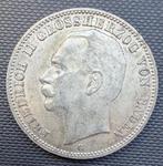 Duitsland, keizerrijk Friedrich II von Baden. 3 Mark 1909,