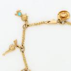 Bedelarmband - 18 karaat Geel goud, Sieraden, Tassen en Uiterlijk, Antieke sieraden