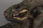 Gesneden sculptuur van beschermengelen - Hardhout - China -, Antiek en Kunst